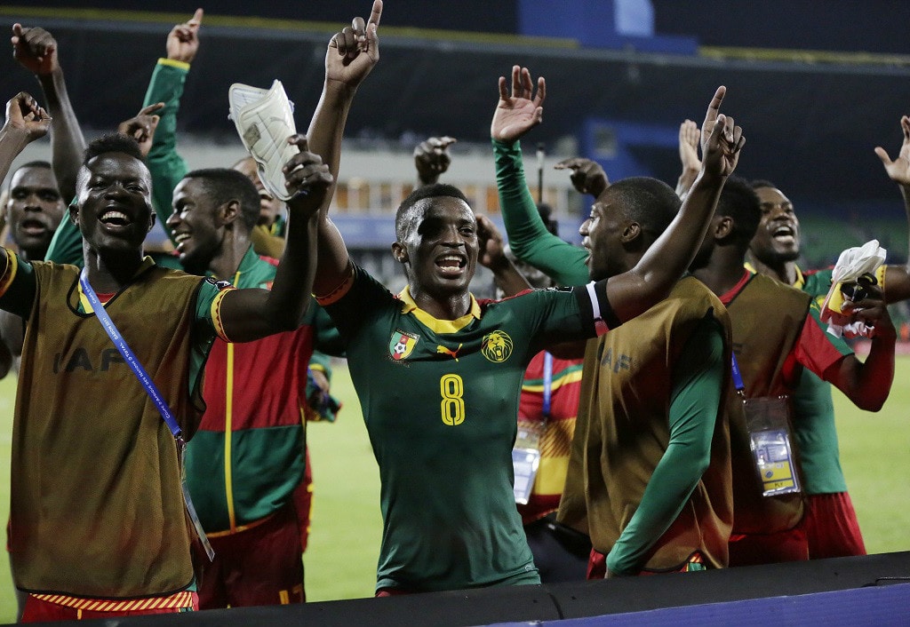 喀麦隆在2-0击败加纳后将在AFCON 中与埃及对决