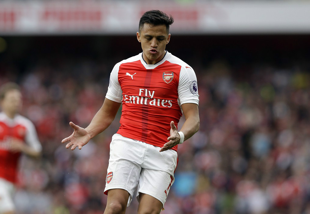Alexis Sanchez heats up live betting with his opening goal for Arsenal against Middlesbrough in Premier League Week 33