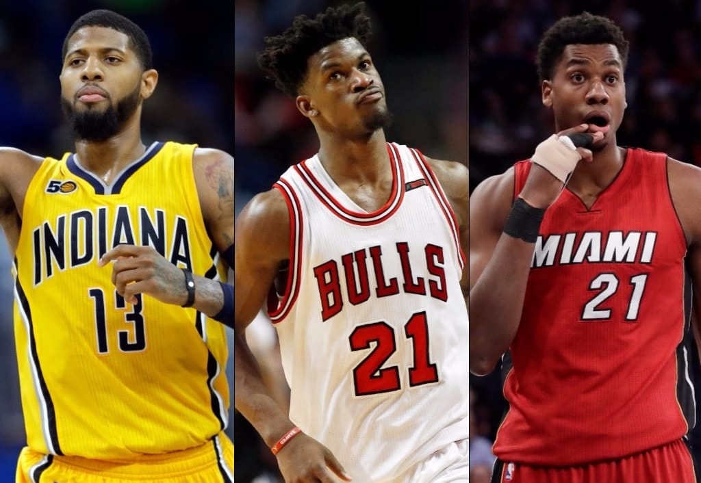 The Pacers, the Bulls and the Heat continue to vie for their place in the NBA playoffs' basketball betting