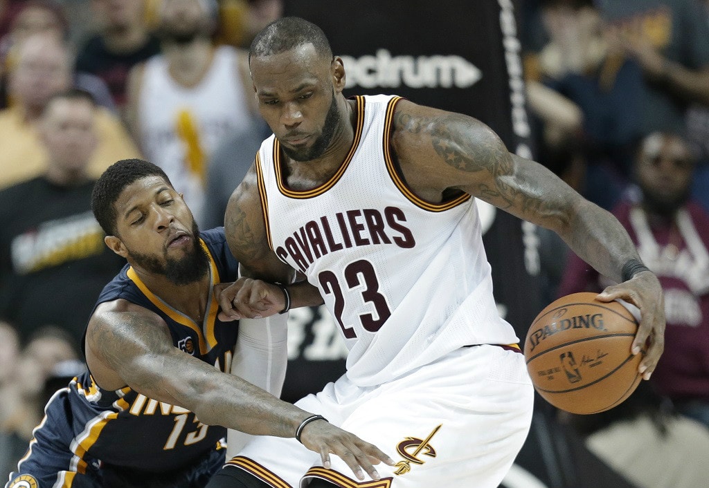 LeBron James leaves plenty of sports betting fans happy by leading the Cavs against the Pacers to a 130-135 win