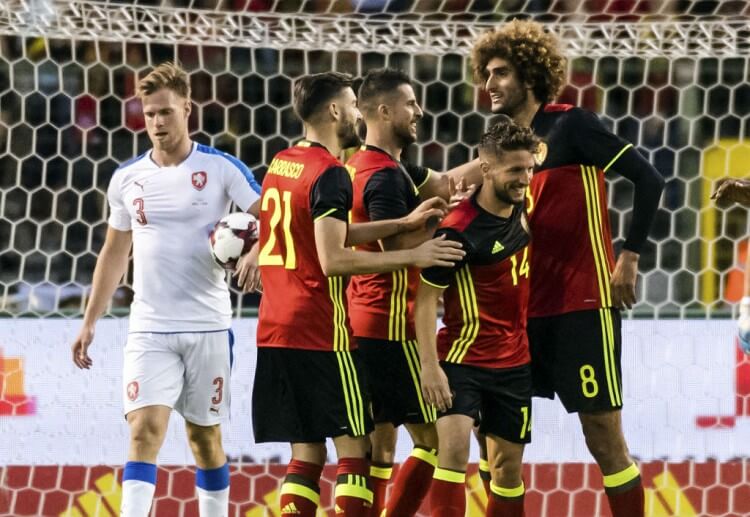 Online betting fans are delighted following a close fight between Belgium and Czech Republic in a friendly