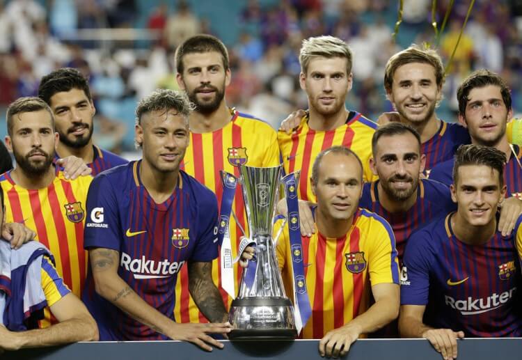Barcelona xuất hiện trên đầu những trang cá cược khi giành International Champions Cup