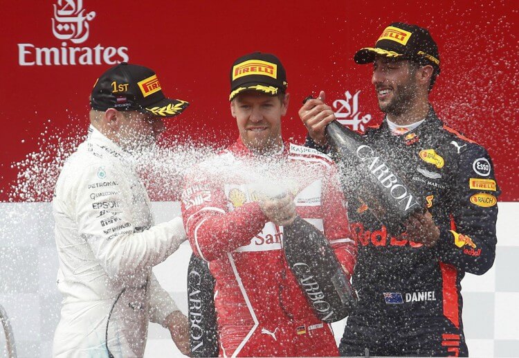 Betting odds have been defied as underdogs Valtteri Bottas and Daniel Ricciardo claim the podium in the Austrian Grand Prix