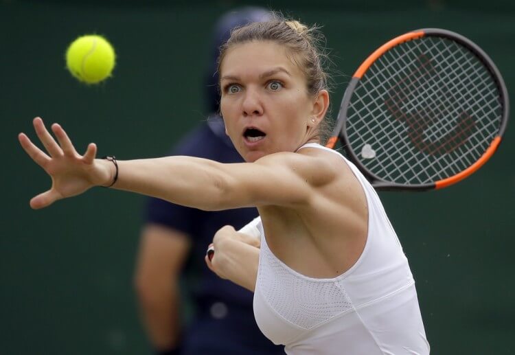 Simona Halep remains motivated to win her online betting match against Johanna Konta