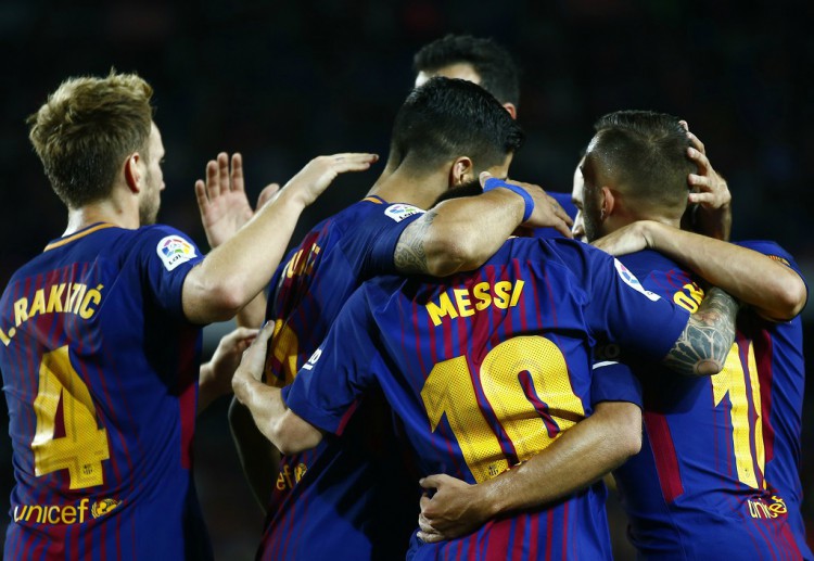 Football betting loyals of Barcelona are in euphoria as the Catalans sit on top of the La Liga table