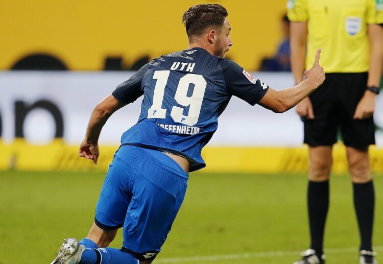 Live betting fanatics are left in awe with Mark Uth's impressive form for Hoffenheim against Bayern Munich