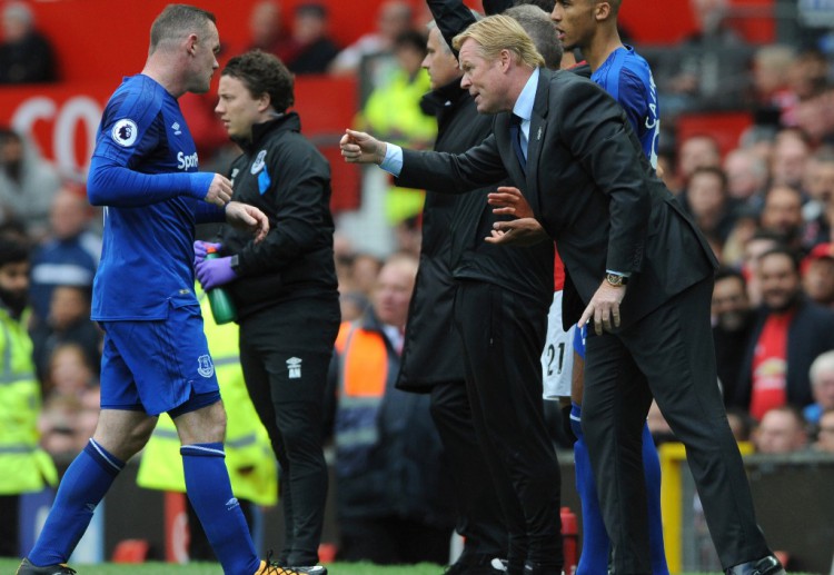 Sports betting favourites Manchester United pounced on Rooney's Everton