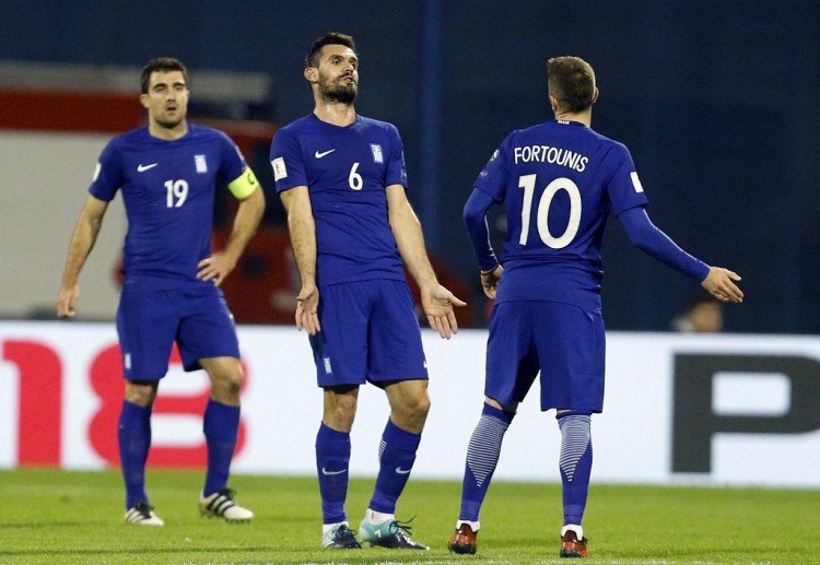 Yunani berharap untuk memenangkan pertandingan sepak bola terkahir atas Kroasia