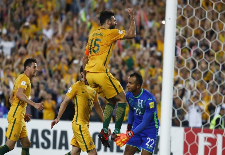 Australia proved why they're online betting favourites with brilliant goals from Mile Jedinak