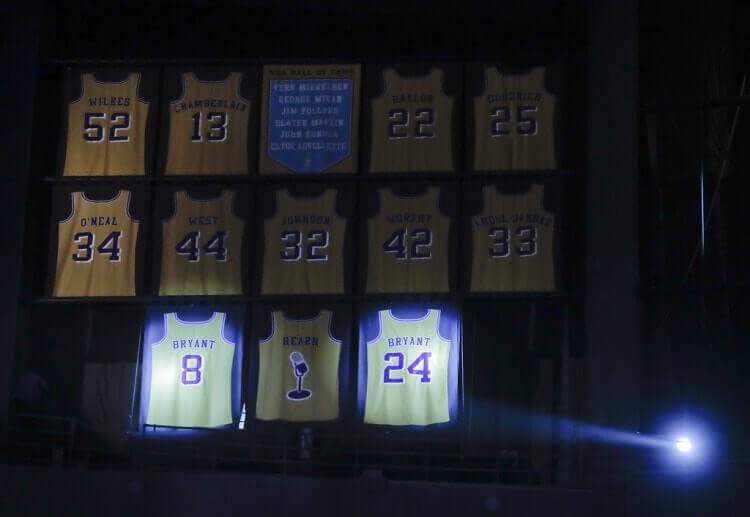 Lakers' live betting fans are delighted with how the team challenged GSW during Kobe Bryant's jersey retirement in NBA