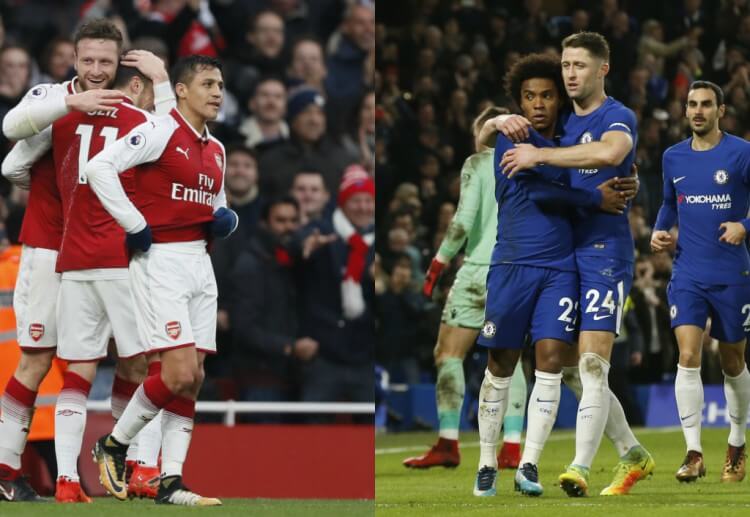 Đặt cược trực tuyến với trận đấu Arsenal-Chelsea cho sự thịnh vượng của năm 2018