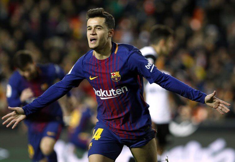 Philippe Coutinho membuat para penggemar taruhan sepak bola terkesan di semi final in Copa del Rey