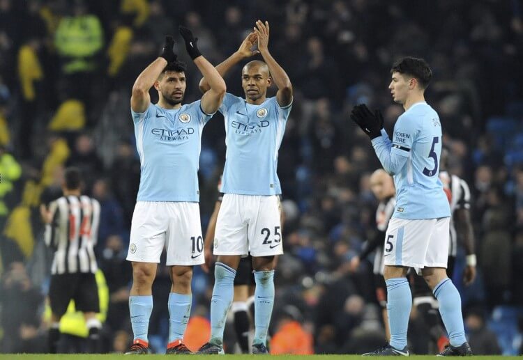 Manchester City are 15 points ahead of United with 13 football games to play