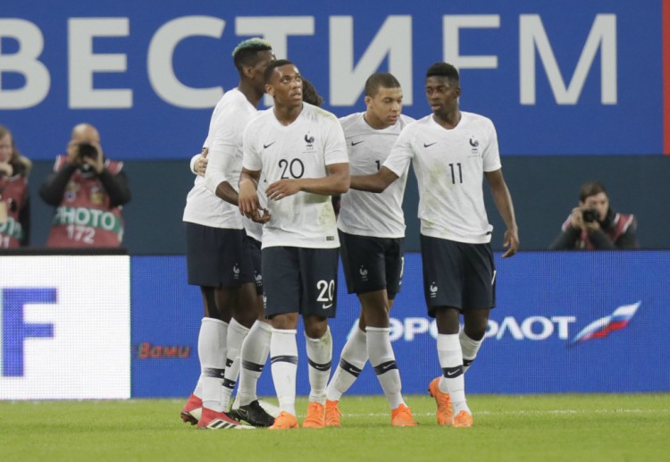 Would you bet online on a France win in Russia 2018 FIFA World Cup?
