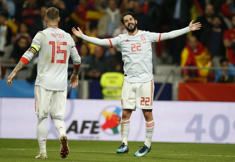 Betting odds for Spain to win in the 2018 World Cup have been solidified after beating Argentina 6-1 on friendlies