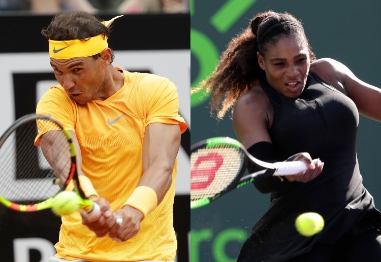 Betting sites favour Nadal and Williams to reign victorious at Roland Garros this year