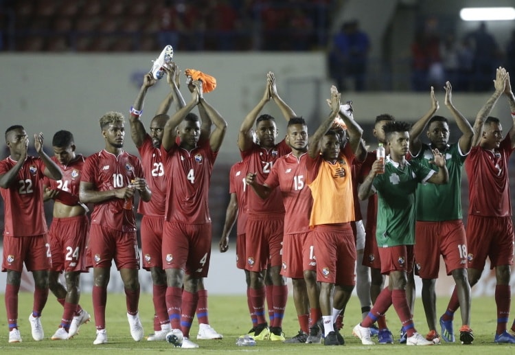 World Cup 2018-bound Panama celebrate after their International Friendly with Northern Ireland