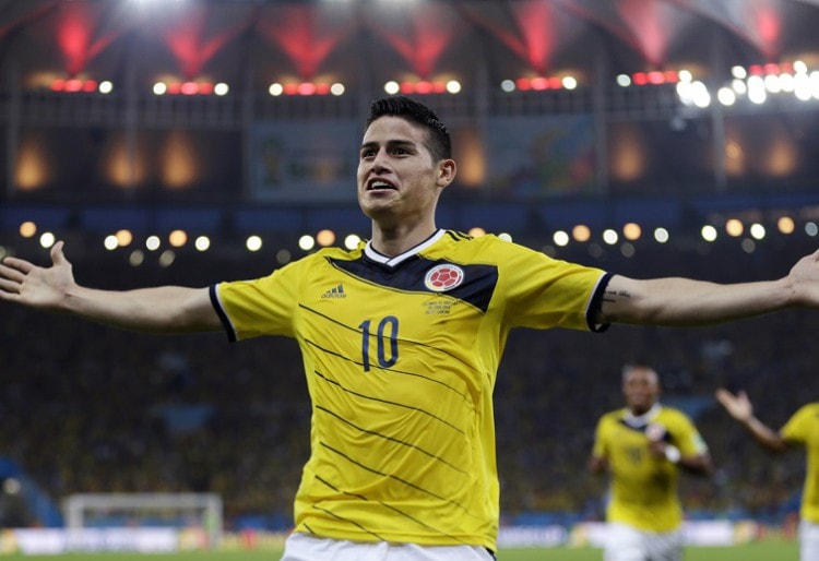 James Rodriguez sẽ tiếp tục đồng hành cùng đội tuyển Colombia tại World Cup 2018