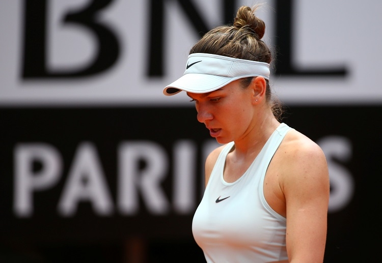 Simona Halep has failed to impress betting sites after her defeat to Elina Svitolina in the Italian Open Final