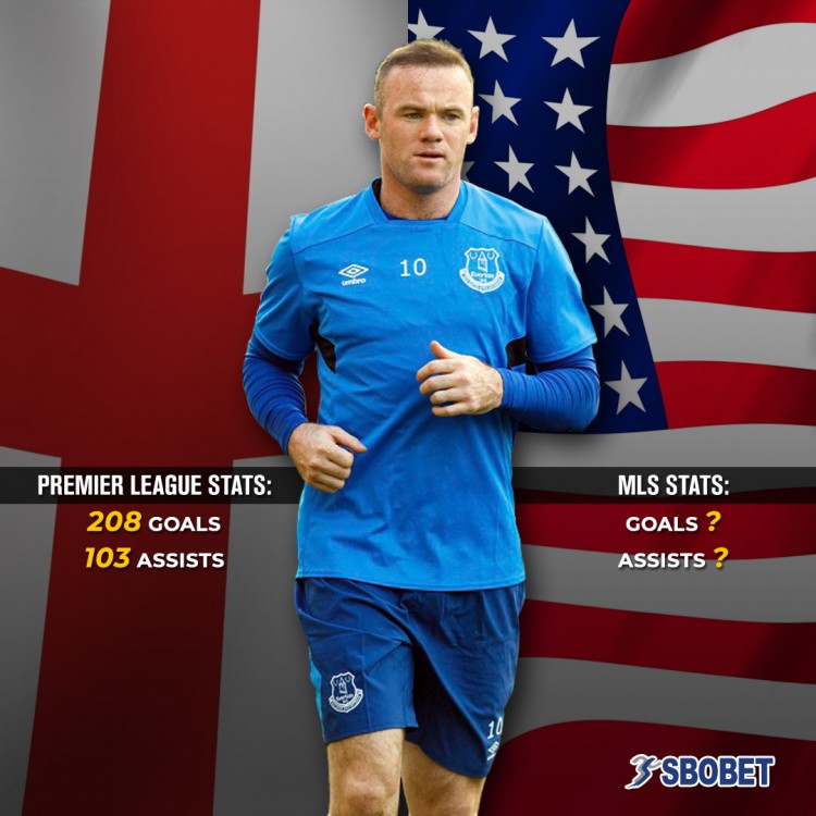 Wayne Rooney is reportedly set to depart from the Premier League to MLS