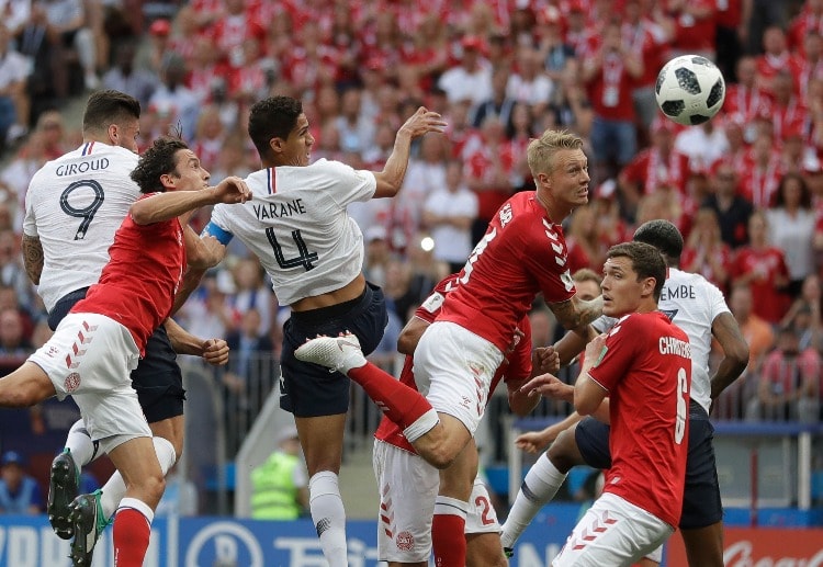 Diễn biến chính kết quả World Cup 2018 Đan Mạch 0-0 Pháp