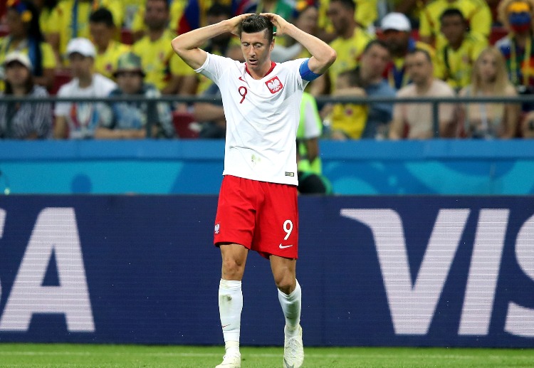 Robert Lewandowski felt powerless to prevent Poland being eliminated from World Cup 2018