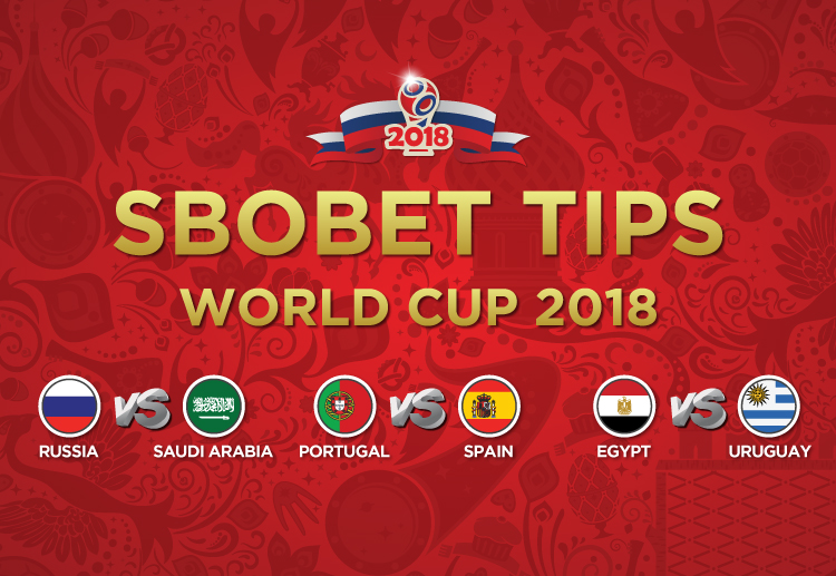 SBOBET gives you the hottest betting tips for first set of World Cup 2018 games