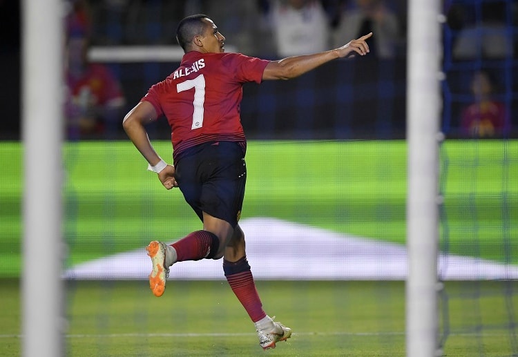 Alexis Sanchez opened the scoring for Manchester United ICC 2018 campaign against AC Milan