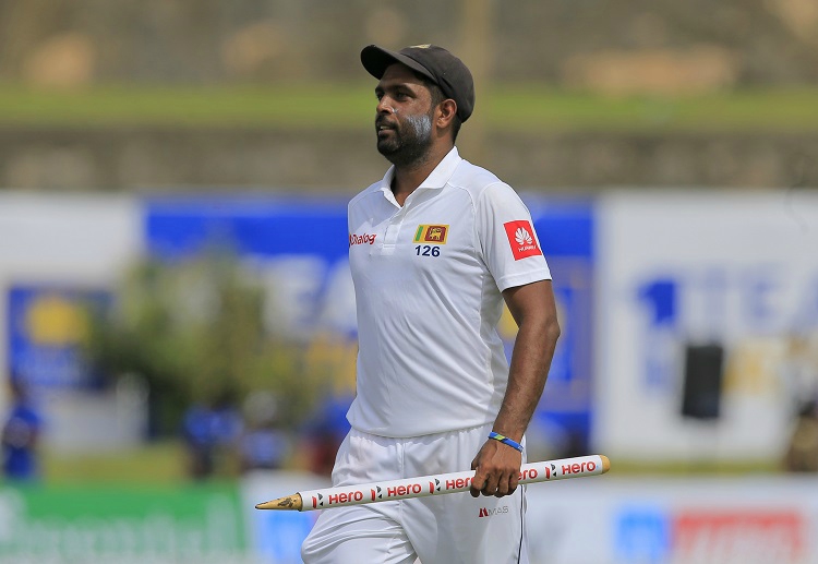 Sri Lanka player Dilruwa nPerera leaves the field after his team defeats sports betting's closest rival South Africa