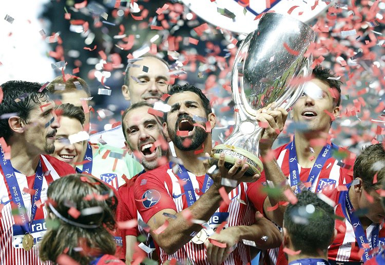 Diego Costa scored a brace in the UEFA Super Cup, helping Atletico Madrid to win against city rivals Real