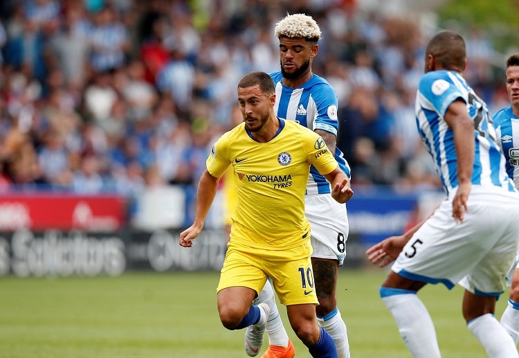 Pedro scored the third goal for Chelsea in the Premier League, Eden Hazard with the assist