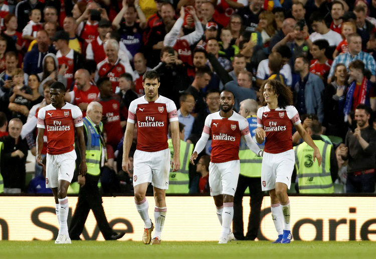 Arsenal won on penalties in their ICC 2018 friendly match against Chelsea after a late Alexandre Lacazette equaliser
