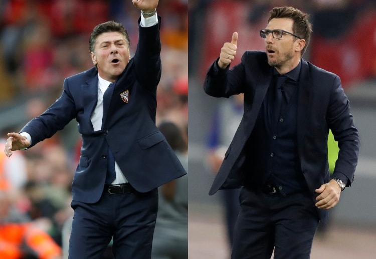 Eusebio Di Francesco ready to lead Roma got off to a winning Serie A start