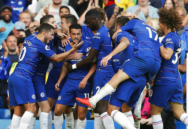 Pedro and Eden Hazard rescue Maurizio Sarri as Chelsea join Liverpool at the top of the Premier League table