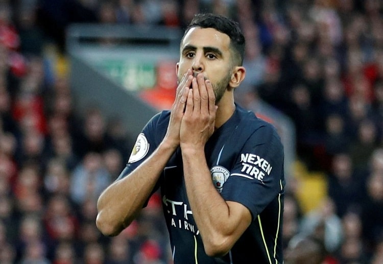 Manchester City and Liverpool settles for a goalless draw after Riyad Mahrez's missed penalty kick.