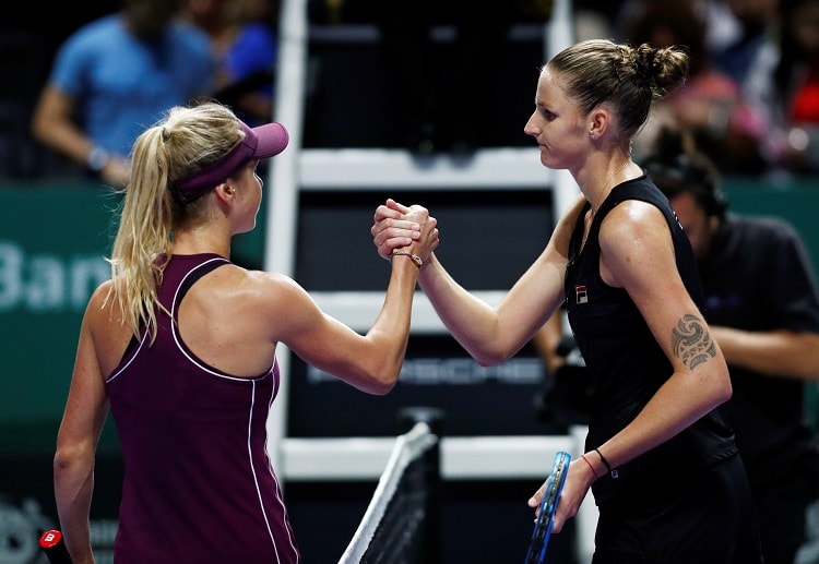 WTA Finals Singapore: Elina Svitolina và Karolina Pliskova đều giành chiến thắng ở trận ra quân