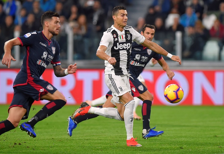 Cristiano Ronaldo paves Juventus way to seal a 3-1 win against Cagliari in recent Serie A clash