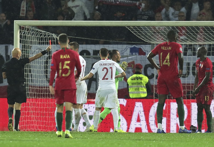 Highlights cược UEFA Nations League 2018 Bồ Đào Nha 1-1 Ba Lan: Xuýt thua vì thiếu người