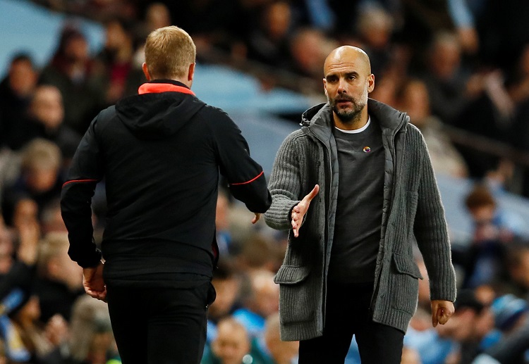 Pep Guardiola and Manchester are now 5 points ahead in the Premier League table after defeating Bournemouth 