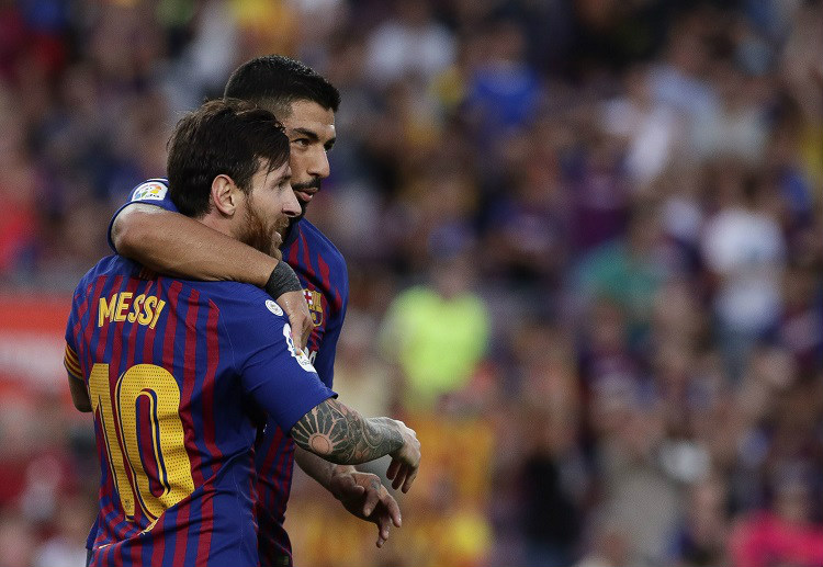 Barcelona Lionel Messi and Luis Suarez, expected to score and earn 3 points ahead of their La Liga clash against Levante