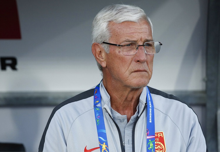 China's head coach Marcello Lippi pictured during the AFC Asian Cup group C soccer match against South Korea