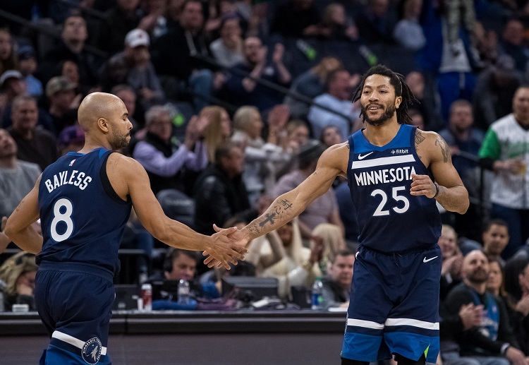 Derrick Rose has been lighting up the NBA this season as he is averaging 19ppg for the Wolves