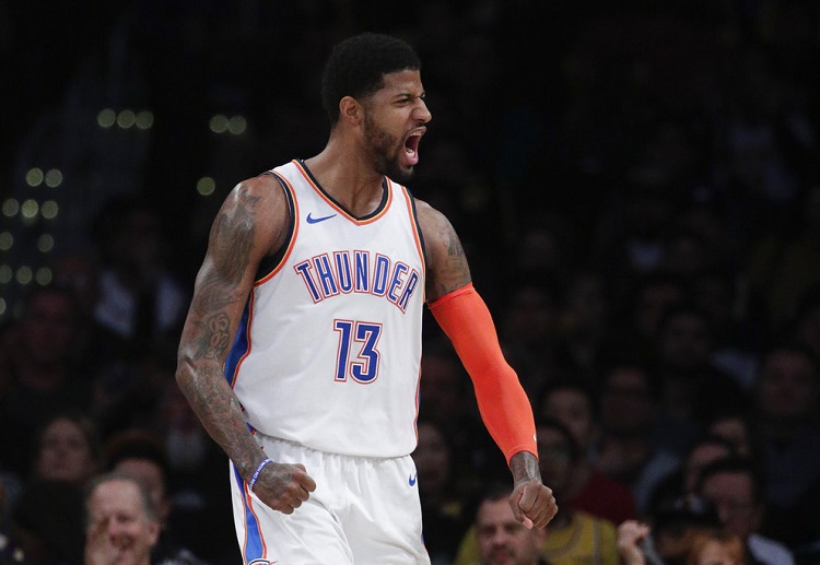 Paul George pulls off a great NBA start this year scoring above 30 points in their previous games