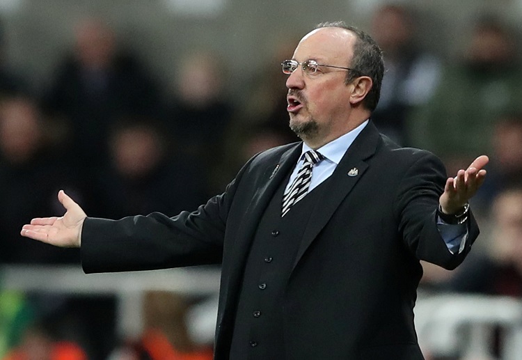 Rafa Benitez is disappointed following Newcastle’s 0-2 Premier League defeat