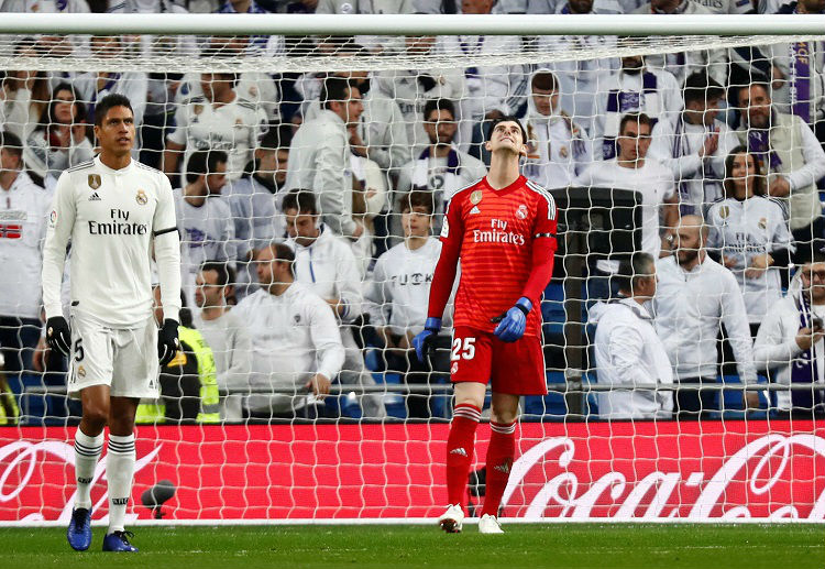 Thibaut Courtois kept a clean sheet against Sevilla in his return to La Liga after suffering an injury