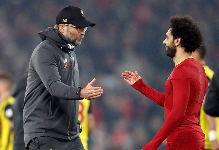 Jurgen Klopp and the Reds hammered Watford to remain a point clear of Man City at the top of the Premier League table