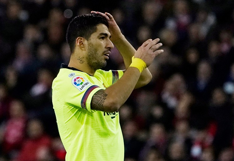 Luis Suarez is ready to guide Barcelona in their next La Liga match