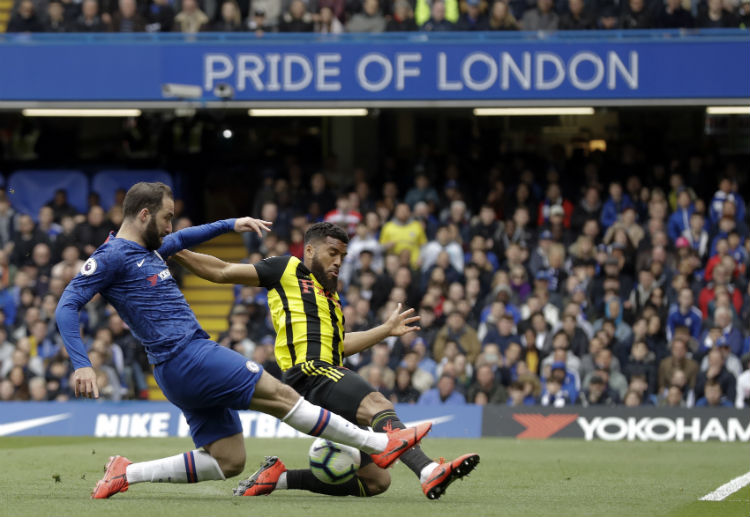 Premier League: Gonzalo Higuian made it 3-0 for Chelsea after scoring at the 75th minute