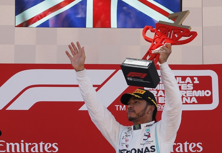 Lewis Hamilton wins the Spanish Grand Prix for a third consecutive year