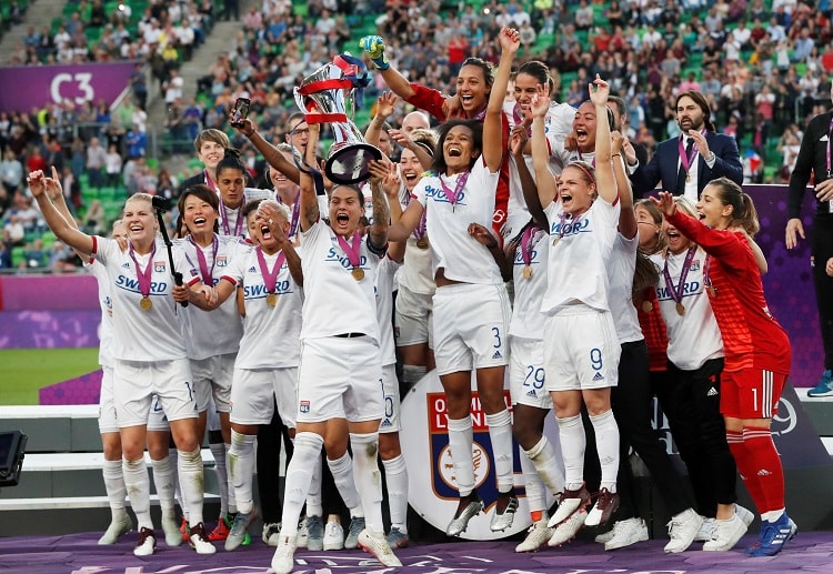 Lyon Women feel ecstatic after being crowned champions in the recently-concluded Women's Champions League